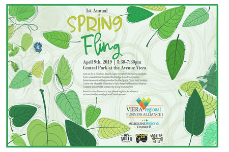 VolkLaw Attorneys Attend the Melbourne Chamber 1st Annual Spring Fling at the Avenue in Viera